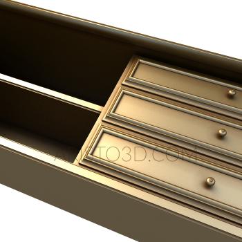 Tables (STL_0225) 3D model for CNC machine